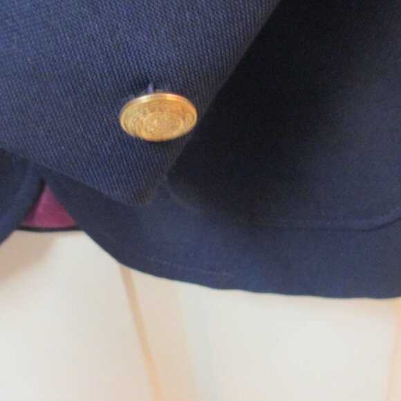 Reid & James Little Boys Size 5 Navy BLue Blazer Gold buttons - Picture 3 of 3
